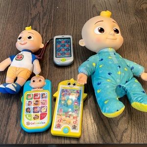 Cocomelon toys bundle